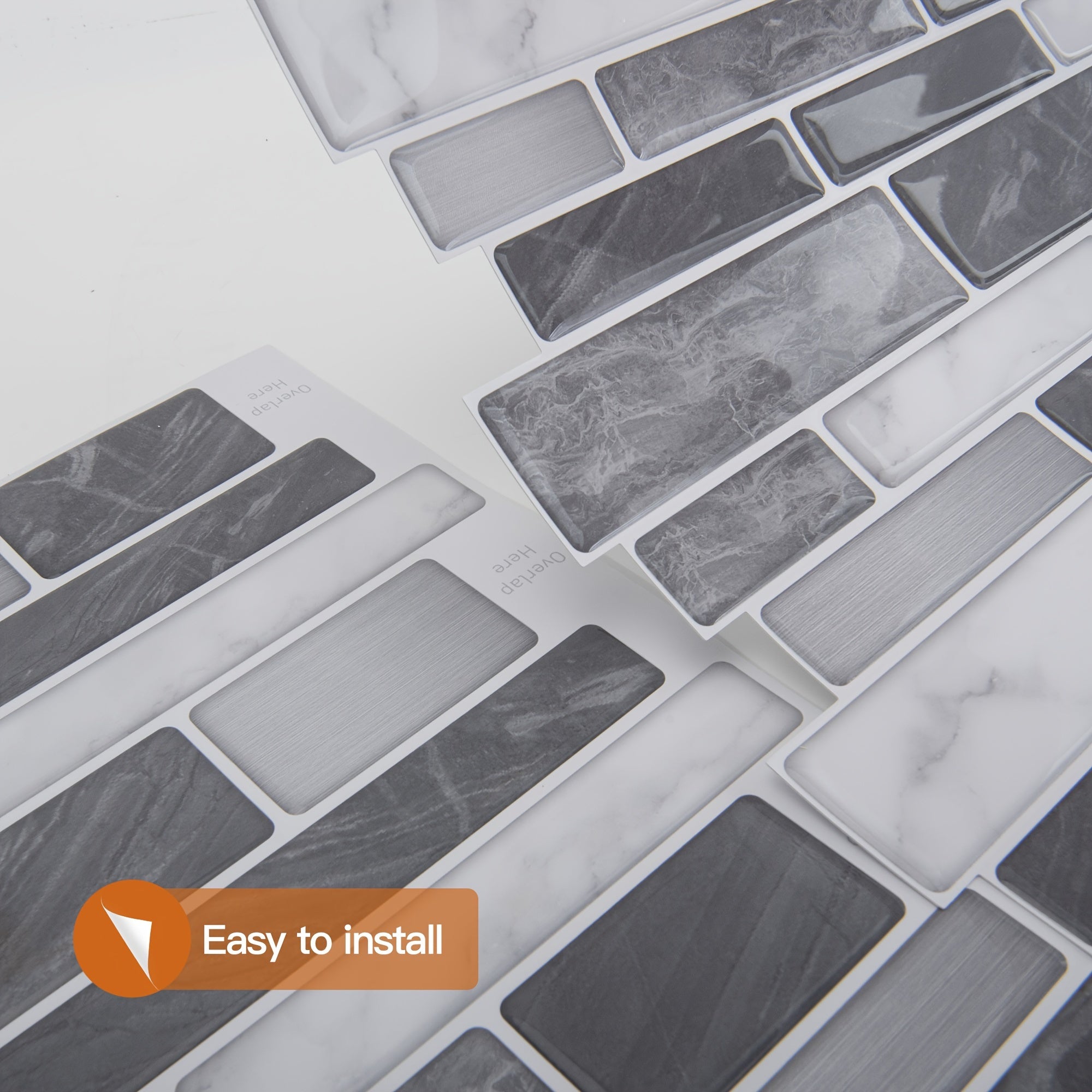 Self-Adhesive Vinyl Marble Tiles