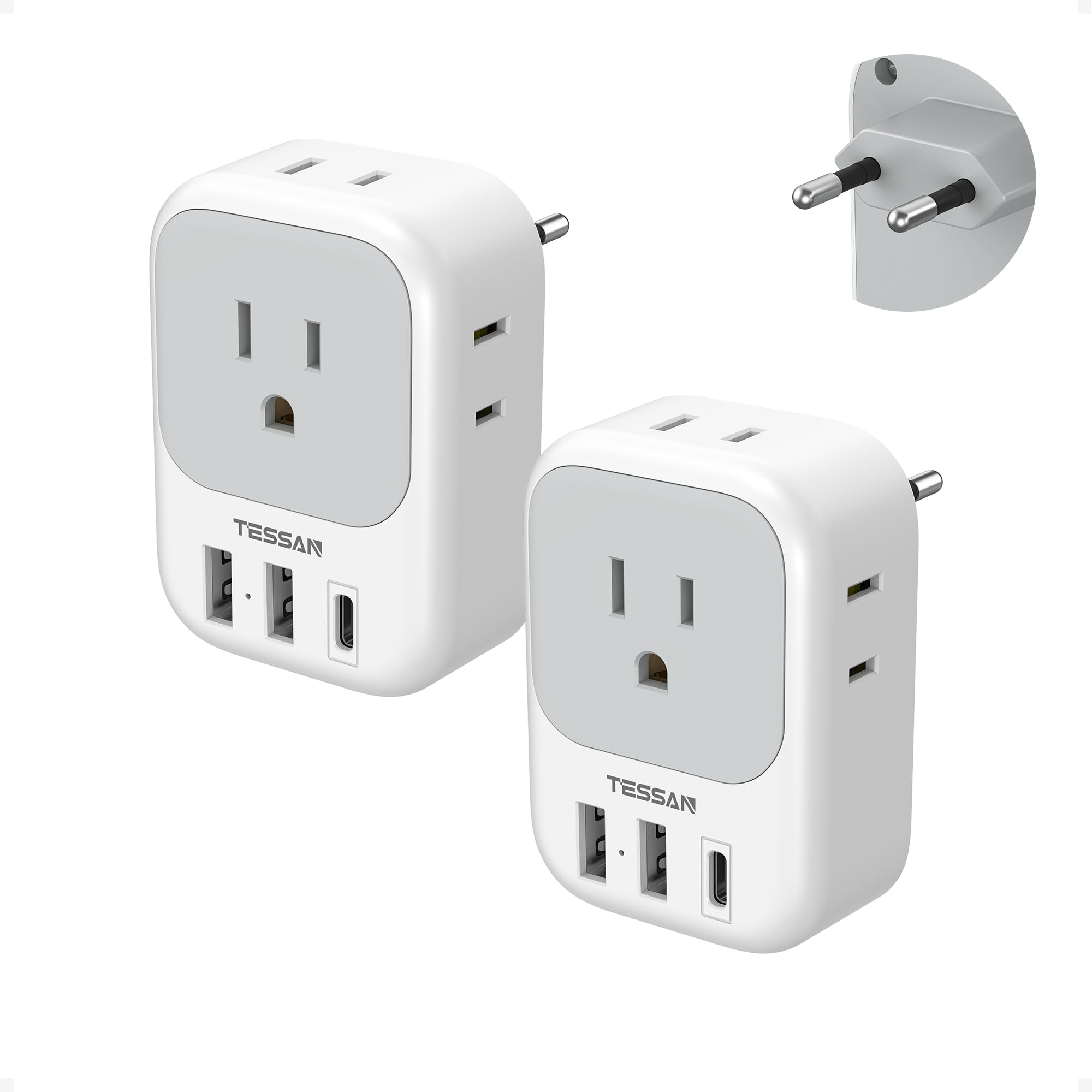 European Plug Adapter USB-C