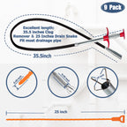 Hair Catcher Drain Auger Cleaner Tool Set