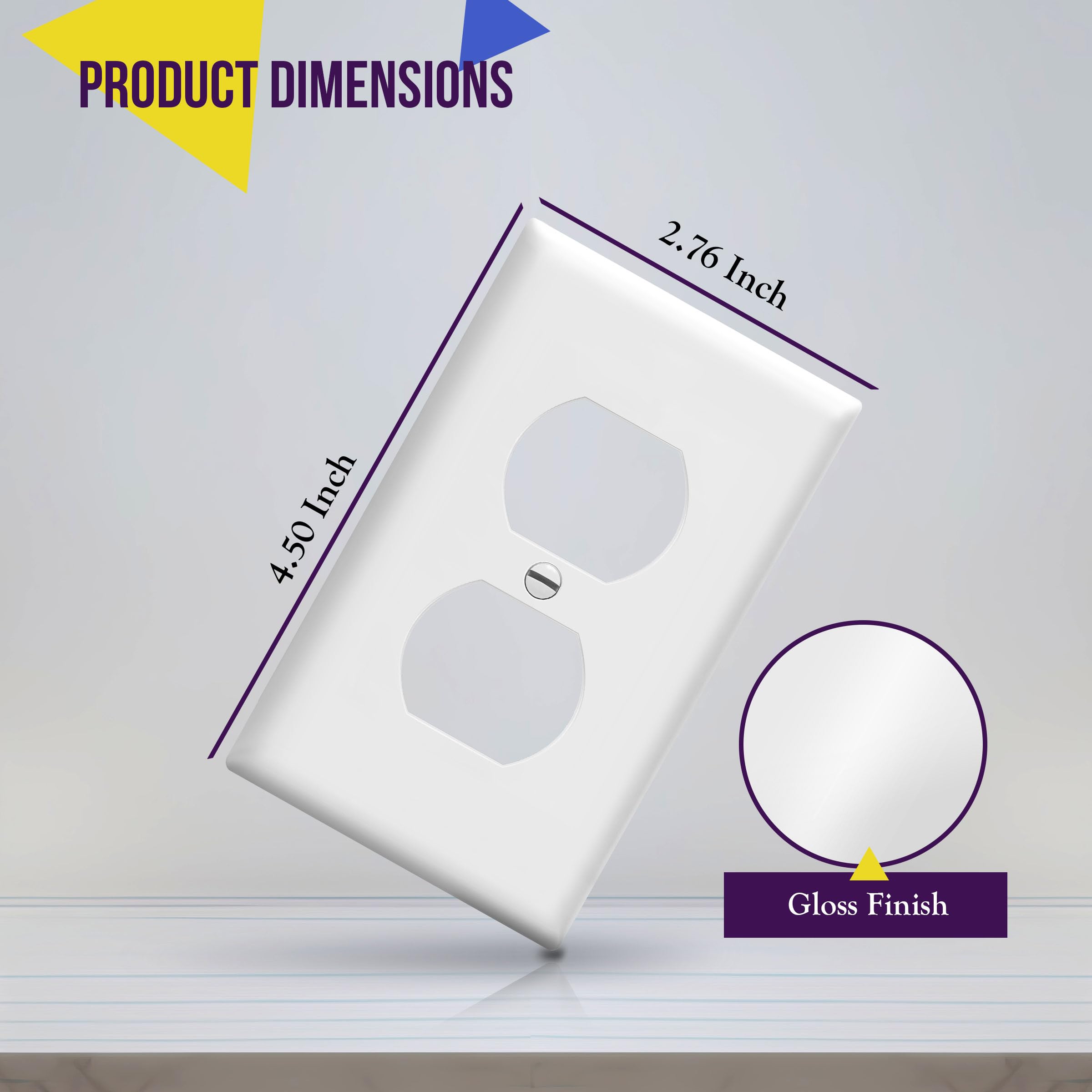 Duplex Wall Plates Kit