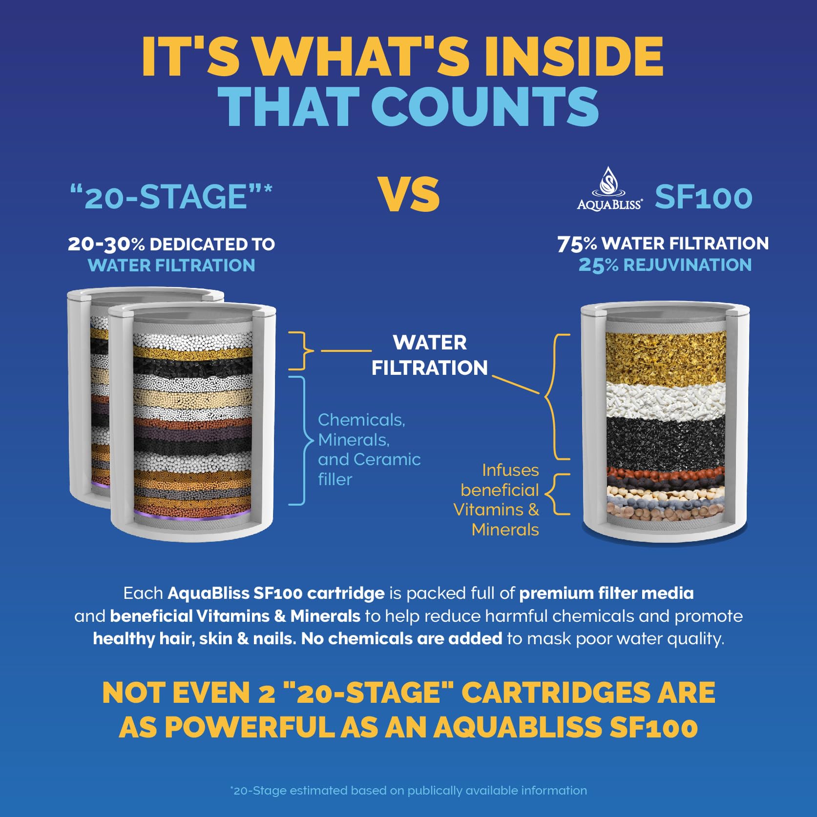 High Output Revitalizing Shower Filter