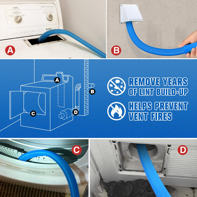 Dryer Vent Cleaner Kit Hover Image