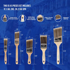 5-Piece Paint Brush Set