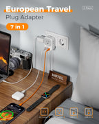 European Plug Adapter USB-C