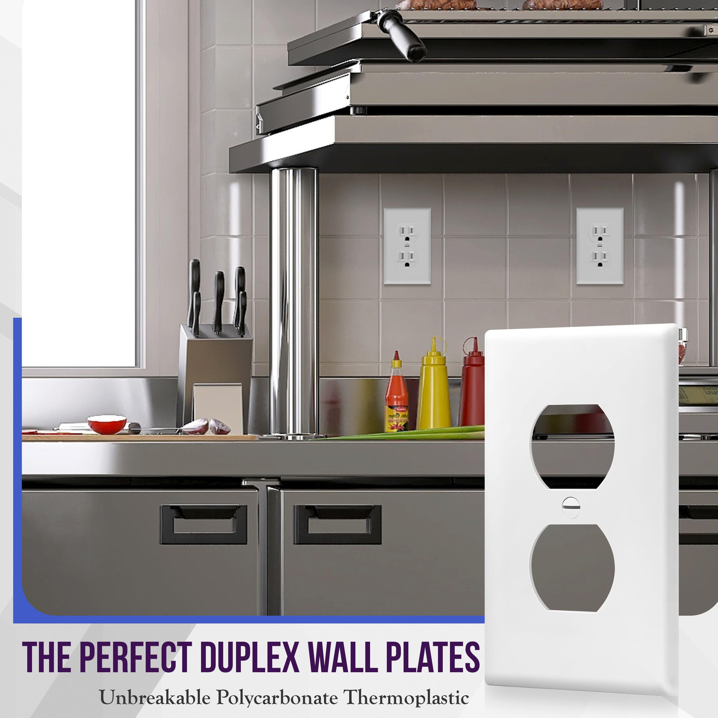 Duplex Wall Plates Kit