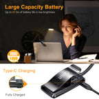 LED Rechargeable Book Light for Reading in Bed