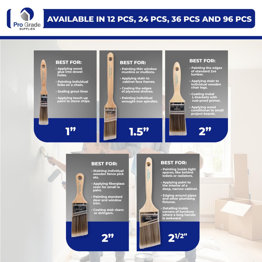 5-Piece Paint Brush Set