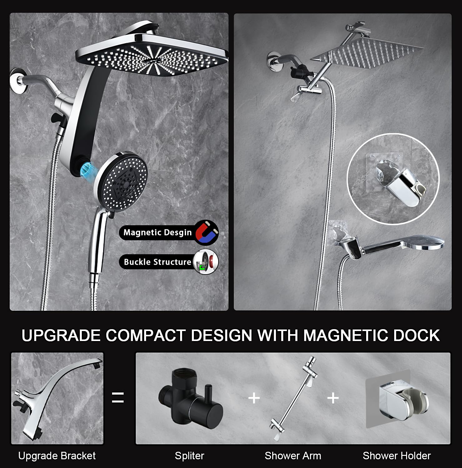 High Pressure Rain Shower Head