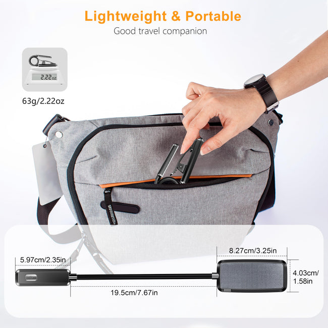 LED Rechargeable Book Light for Reading in Bed Hover Image