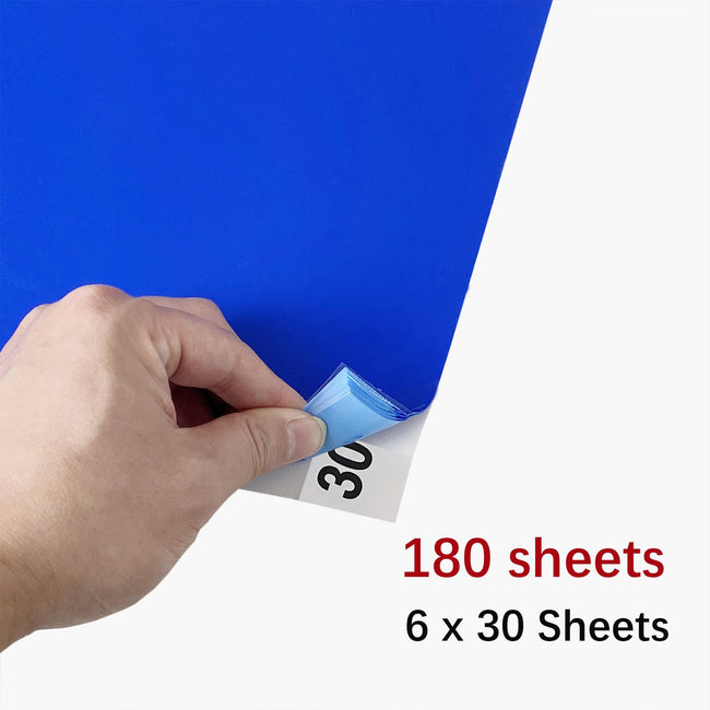 Cleanroom Sticky Mat Tacky Pads Adhesive Cleanroom Floor Mats Remove Dirt for Laboratory Construction Hospital Shoes Main Image