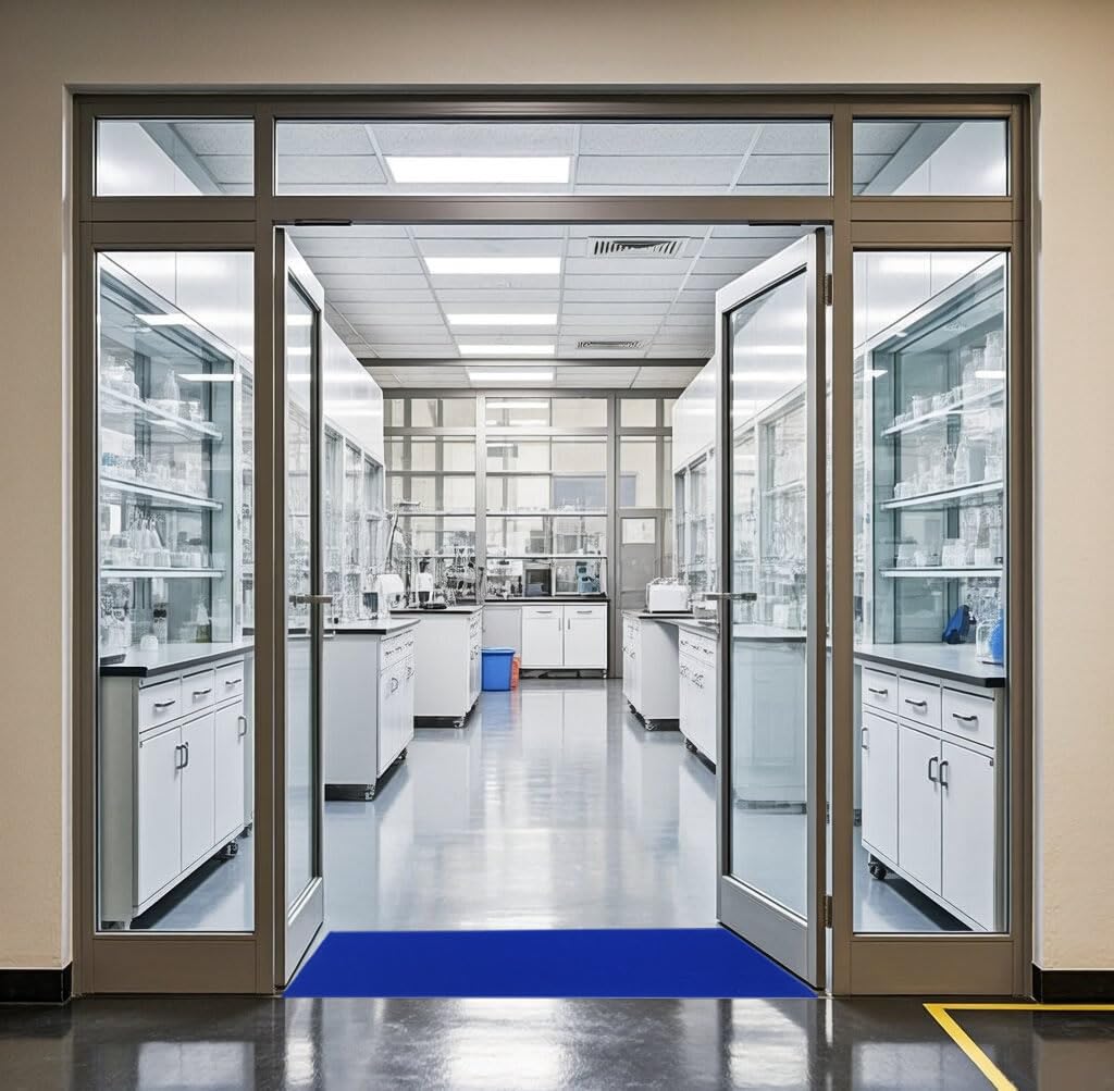 Cleanroom Sticky Mat Tacky Pads Adhesive Cleanroom Floor Mats Remove Dirt for Laboratory Construction Hospital Shoes