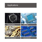 Biogreen Cleanroom Cloth Wipes 9"x9" (Bag of 150 Pcs) Double Knit 100% Polyester Wipers Lint Free Cloths with Ultra-fine Filaments, Laser Sealed Edge, Class 100 Cloths